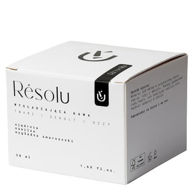 myRésolu Wygładzająca Kawa Ujędrniająco - nawilżający krem do twarzy i pod oczy 50 ml