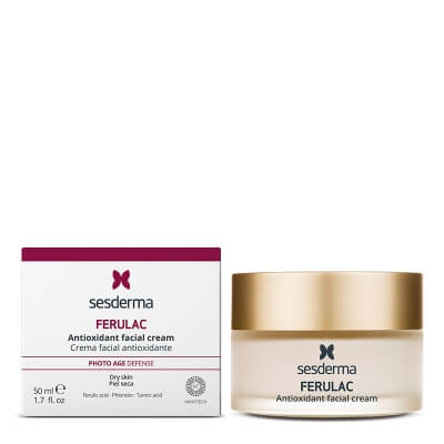 Sesderma Ferulac Cream Antyoksydacyjny krem do twarzy z kwasem ferulowym 50 ml