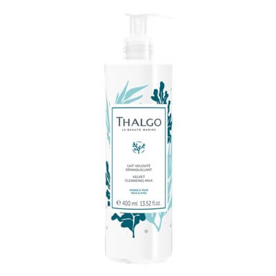 Thalgo Velvet Cleansing Milk Aksamitne mleczko do demakijażu – twarz i oczy 400 ml