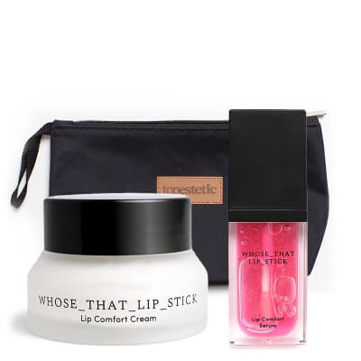 Whose That Lip Stick Serum + Cream ZESTAW Serum 7 ml + Krem 20 ml + Kosmetyczka 1 szt
