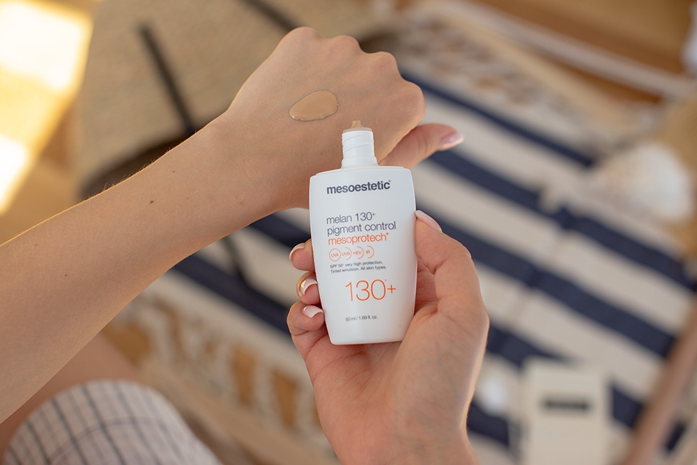 Mesoestetic Mesoprotech Melan 130 SPF 50+ Fluid koloryzujący 50 ml