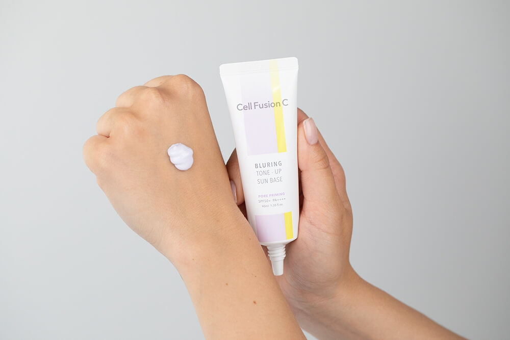 Cell Fusion C Bluring Sun Base SPF 50+/PA++++ Baza wygładzająca dla cer problematycznych z bardzo wysoką ochroną przeciwsłoneczną 50 ml
