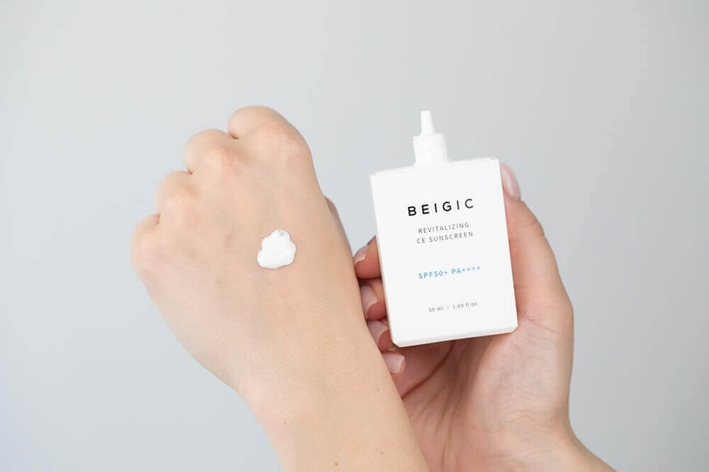 Beigic Revitalizing CE Sunscreen SPF 50 PA++++ Rewitalizujący krem ​​przeciwsłoneczny 50 ml