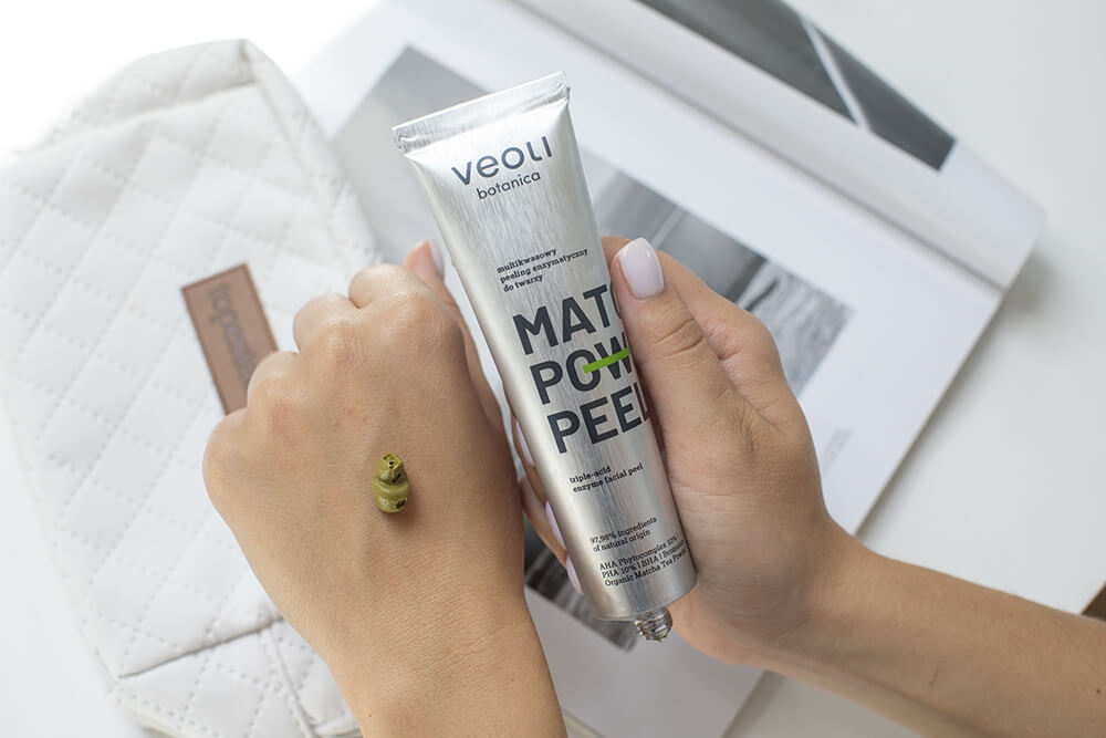 Veoli Botanica Matcha Power Peel Multikwasowy peeling enzymatyczny 75 ml