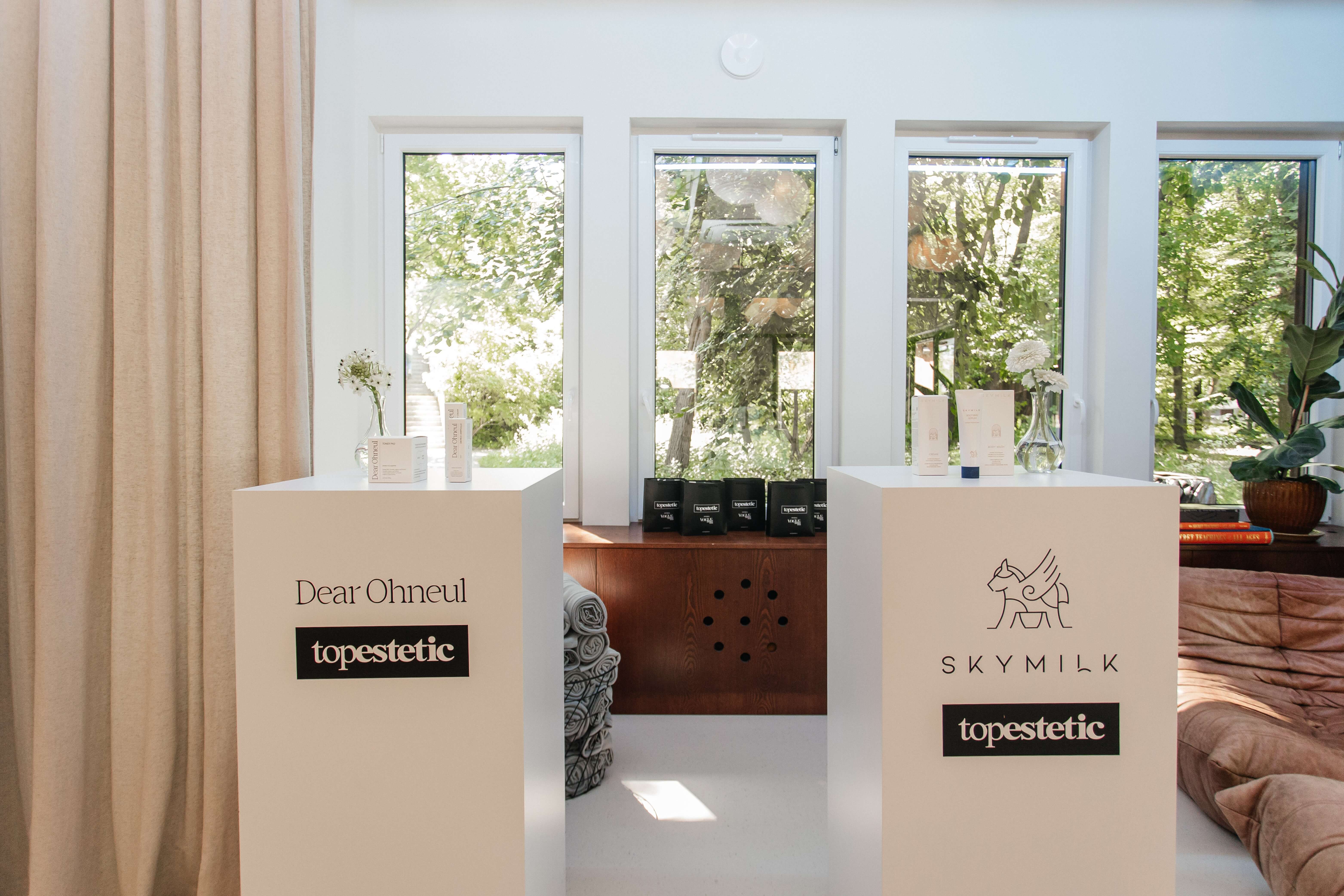 Event Topestetic x Skymilk i Dear Ohneul