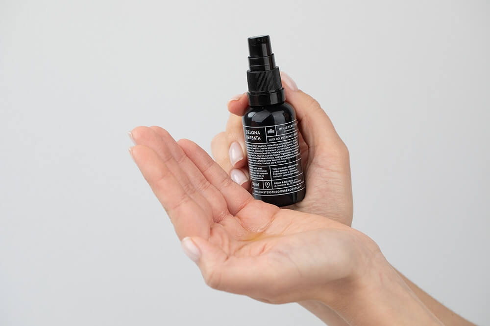 Ministerstwo Dobrego Mydła Zielona Herbata Oil Olej do brody 30 ml