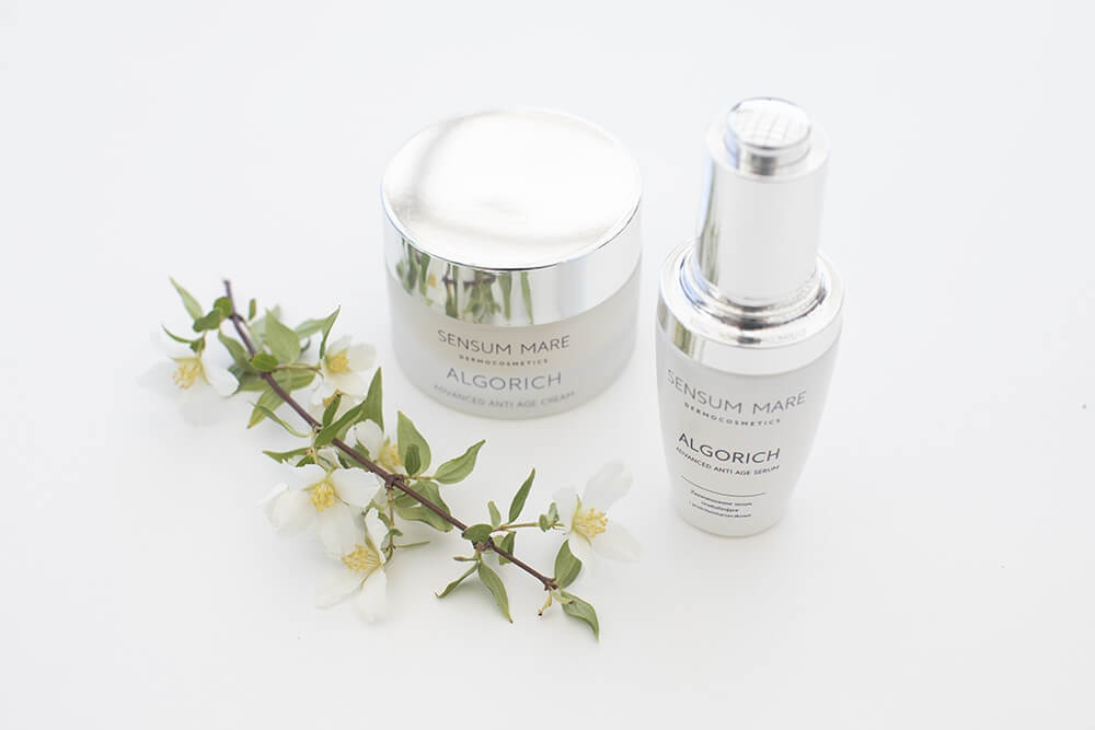 Sensum Mare AlgoRich Advanced Anti Age Cream Zaawansowany krem rewitalizujący i przeciwzmarszczkowy o bogatej konsystencji 50 mlSensum Mare AlgoRich Advanced Anti Age Serum Serum rewitalizujące i przeciwzmarszczkowe 35 ml