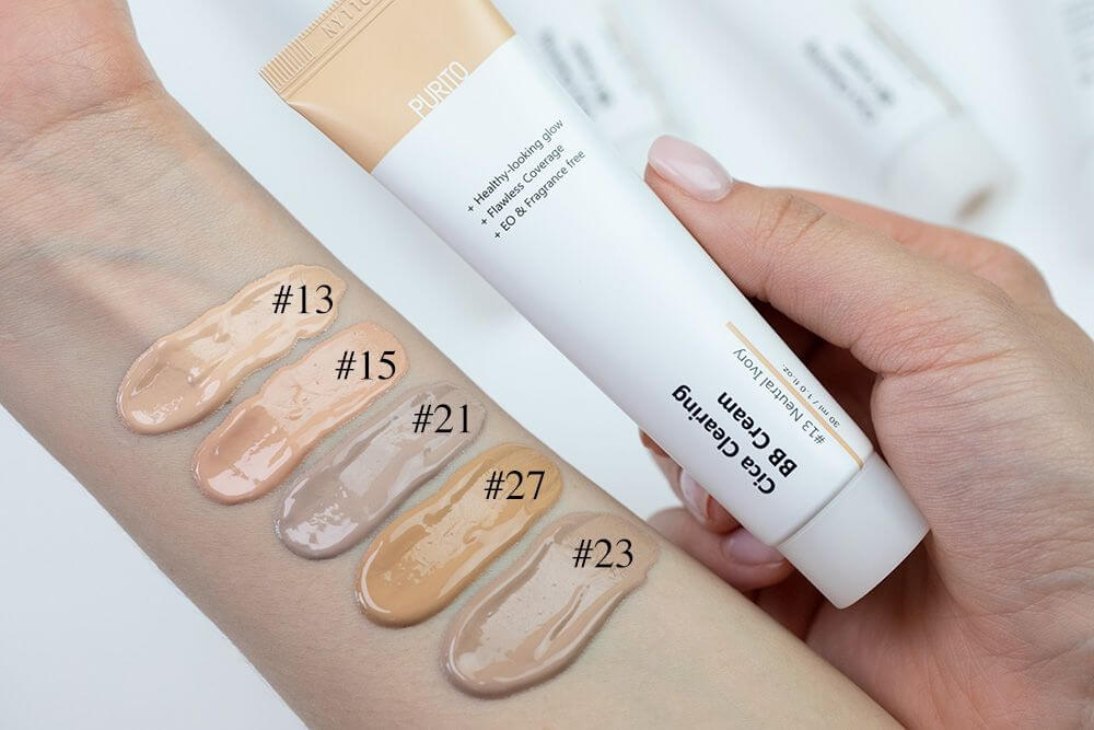 Purito Cica Clearing BB Cream Krem BB cica (21 Light Beige) 30 mlPurito Cica Clearing BB Cream Krem BB (13 Neutral Ivory) 30 mlPurito Cica Clearing BB Cream Krem BB (15 Rose Ivory) 30 mlPurito Cica Clearing BB Cream Krem BB (27 Sand Beige) 30 mlPurito Cica Clearing BB Cream Krem BB cica (23 Natural Beige) 30 ml