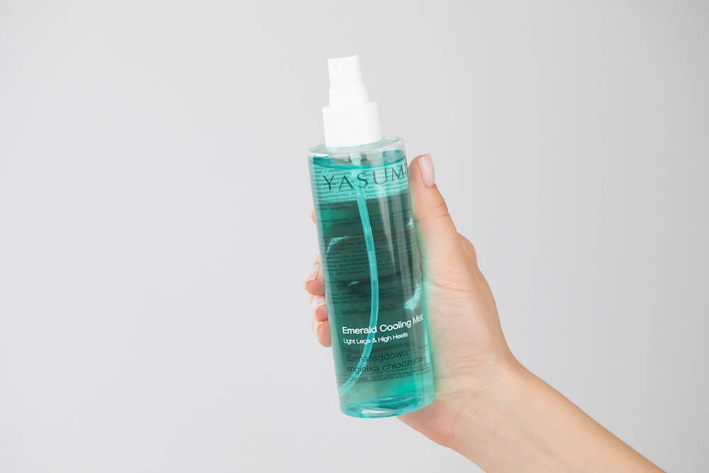 Yasumi Emerald Cooling Mist Chłodząca mgiełka do stóp 200 ml