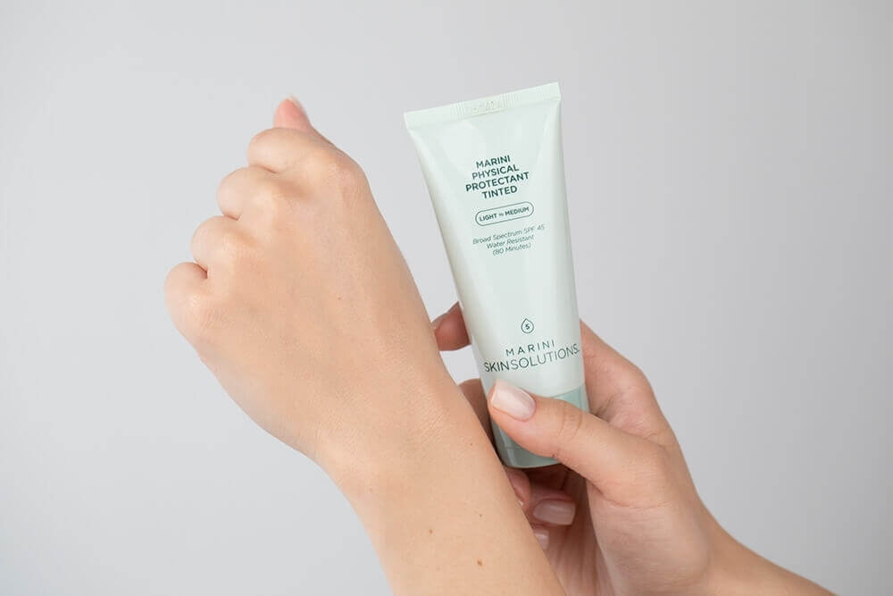 Marini SkinSolutions Physical Protectant Tinted SPF 30 Light To Medium Krem ochronny koloryzujący (kolor średni) 57 g