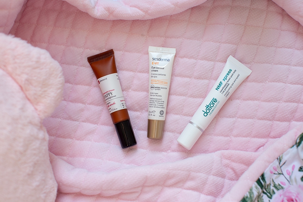Sesderma C-VIT Eye Contour Cream Krem pod oczy 15 mlPhenome Happy Eye Area Lightener Rozświetlający krem pod oczy 15 mlDottore NMF xpress eyes Nawilżający krem pod oczy i na powieki 15 ml