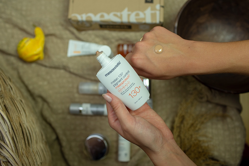 Mesoestetic Mesoprotech Melan 130 SPF 50+ Fluid koloryzujący 50 ml