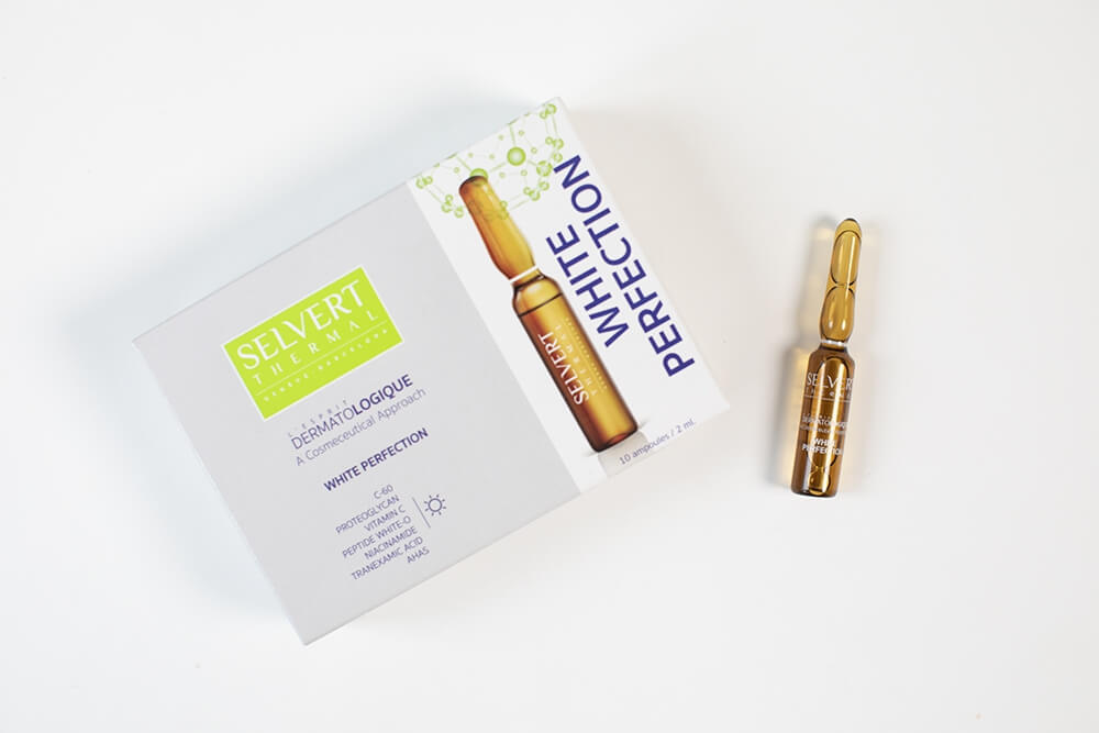 Selvert Thermal White Perfection Rozjaśnianie i rozświetlenie (ampułki) 10 x 2 ml