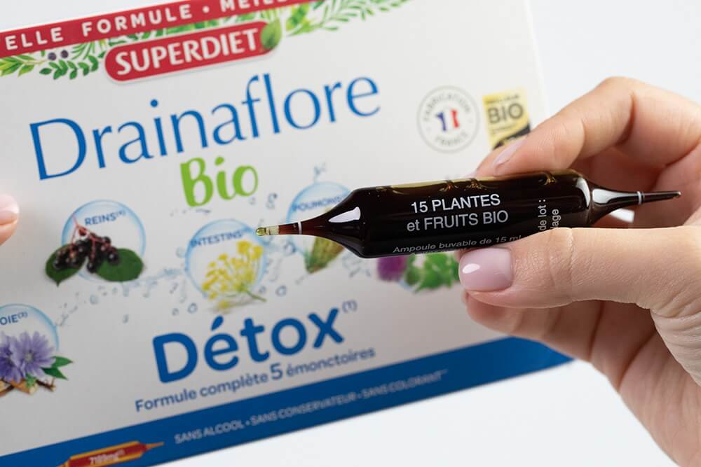 Super Diet Drainaflore Bio Detox Suplement diety 20x15 ml