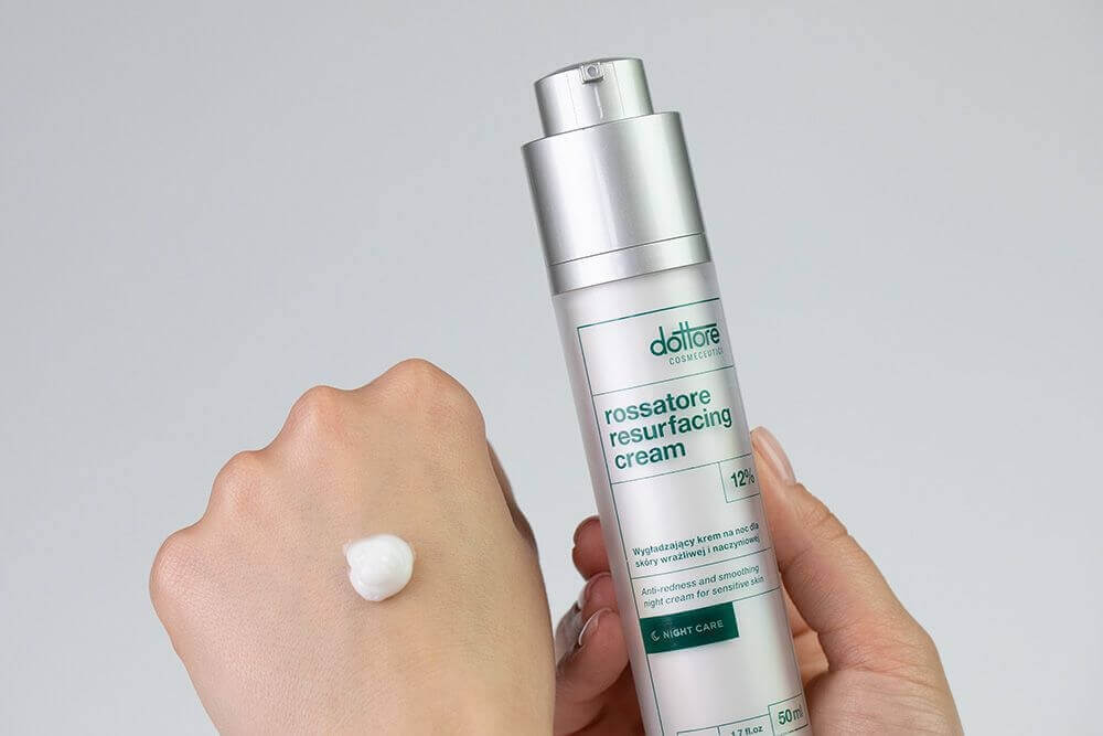 Dottore Rossatore Resurfacing Cream Wygładzający krem na noc do cery naczyniowej i wrażliwej 50 ml