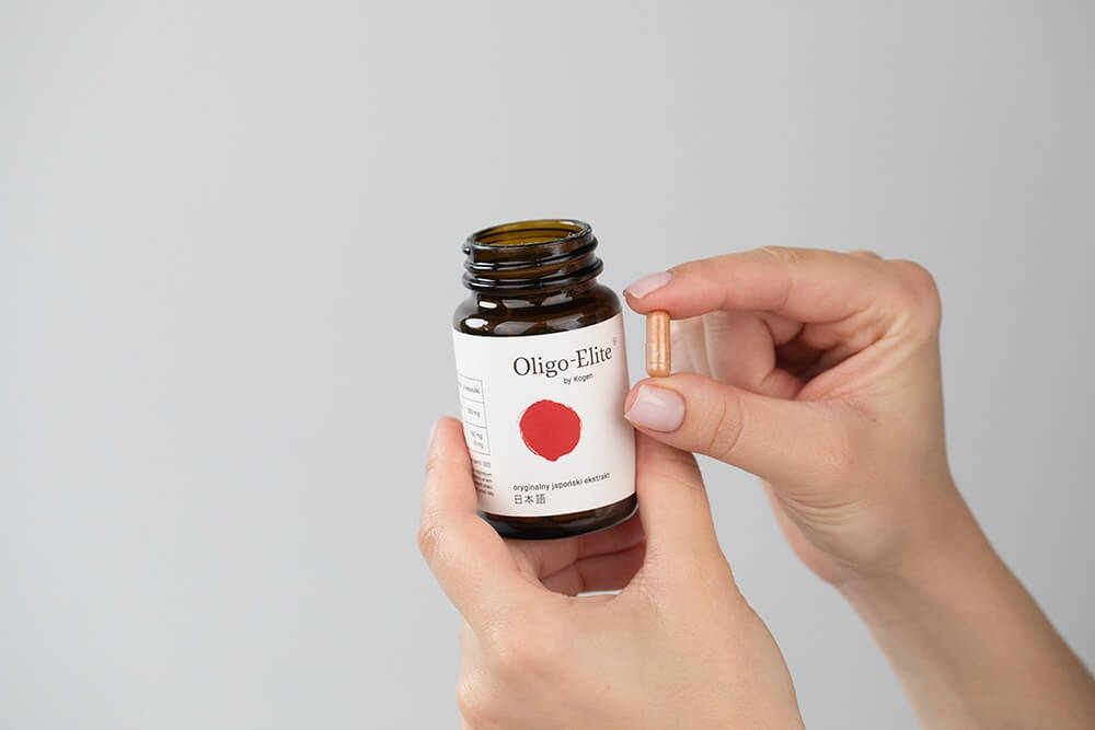 Oligo Elite Plant Energy Ektrakt z liczi i zielonej herbaty 30 kaps.