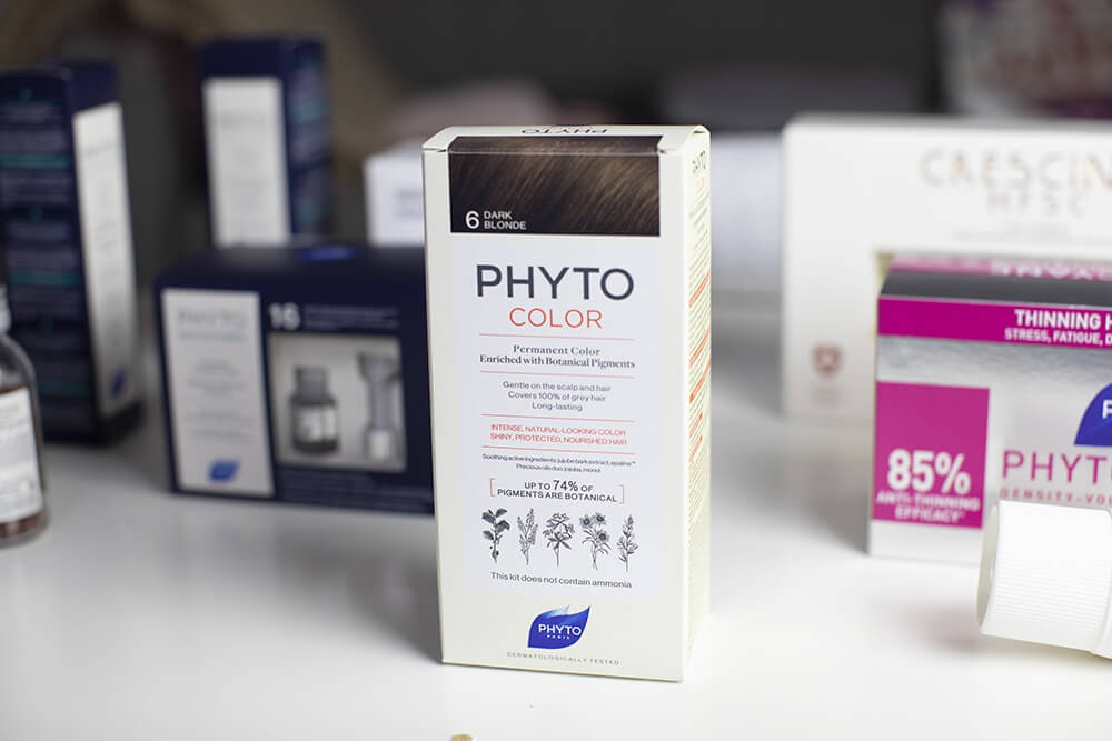 Phyto Hair Dye Farba do włosów - ciemny blond (kolor 6 Blond Fonce) 1 szt
