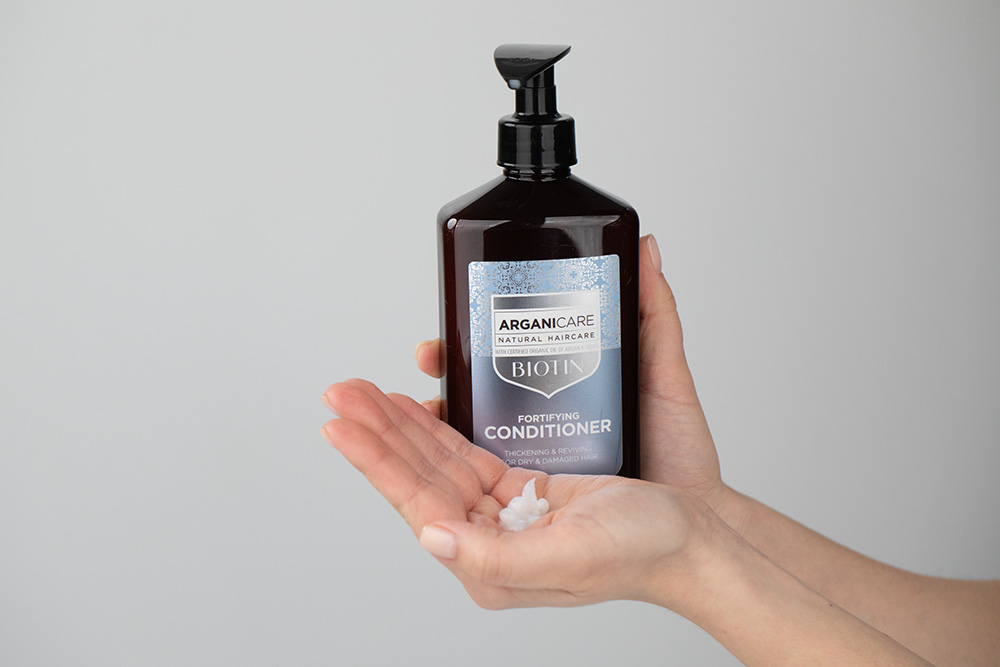Arganicare Biotin Fortyfying Conditioner Odżywka odbudowująca z biotyną 400 ml