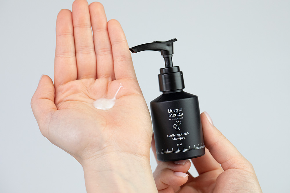 Dermomedica Clarifying Azelaic Shampoo Szampon oczyszczający z kwasem azelainowym, migdałowym i piroktolaminą 60 ml