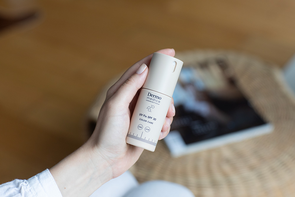Dermomedica UV Fix SPF 30 Ultralekka mgiełka fotoprotekcyjna utrwalająca makijaż 41 ml