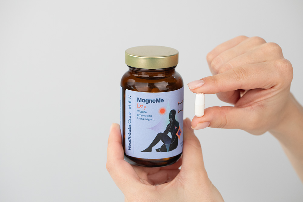Health Labs Care MagneMe Men Day Magnez dla mężczyzn 60 kaps