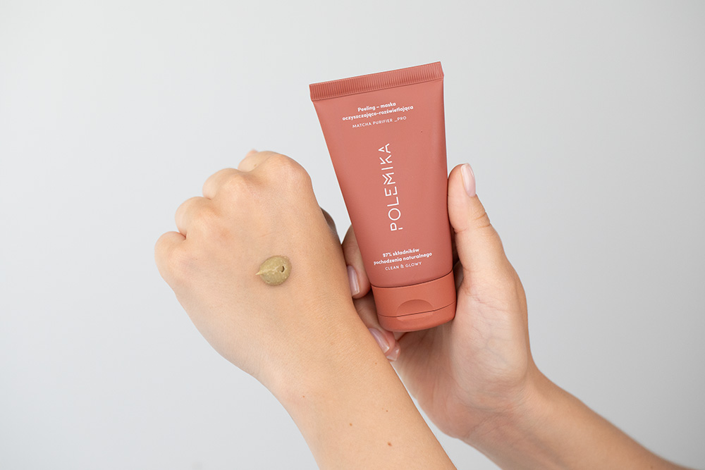 Polemika Matcha Purifier Peeling - maska oczyszczająco-rozświetlająca 75 ml