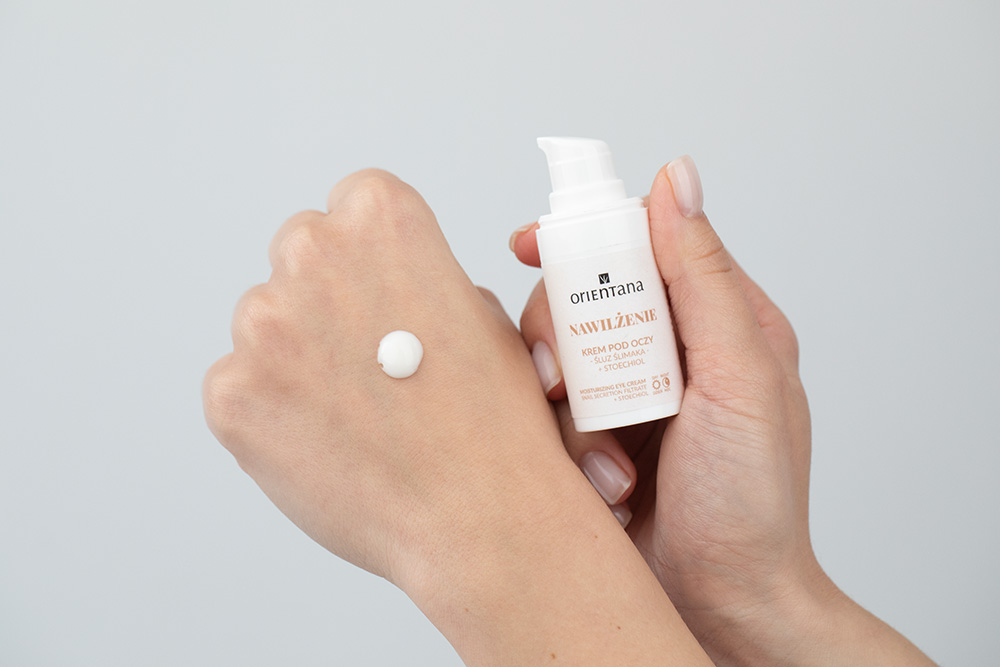 Orientana Natural Snail Eye Cream Naturalny krem pod oczy ze śluzem ślimaka 15 ml
