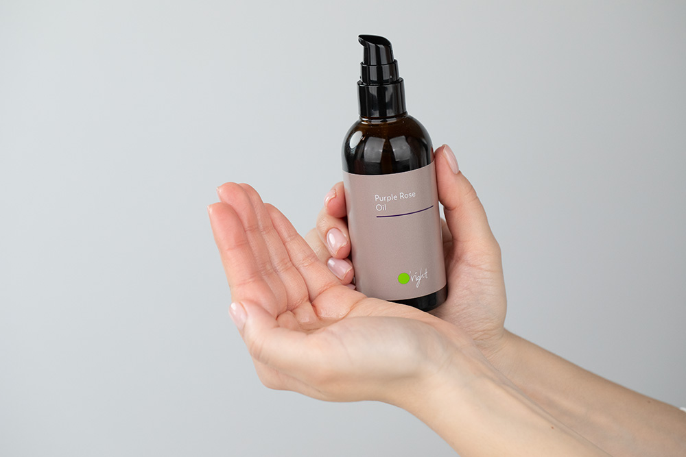 O right Purple Rose Oil Olejek z purpurowej róży do włosów zniszczonych 100 ml
