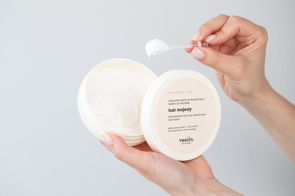 Resibo Hair Majesty Odbudowująco-wygładzająca maska do włosów 175 ml
