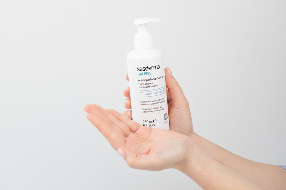 Sesderma Salises Anti - Imperfection Body Fluid Balsam do ciała przeciw niedoskonałościom 250 ml