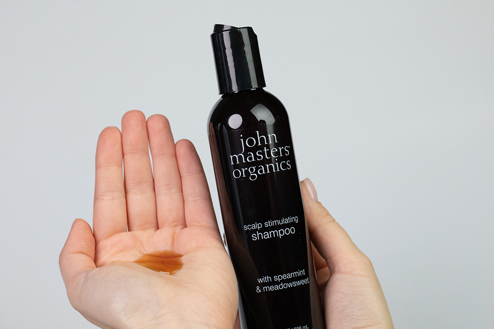 John Masters Organics Spearmint & Meadowsweet Scalp Stimulating Shampoo Mięta i wiązówka błotna – Szampon stymulujący skórę głowy 236 ml