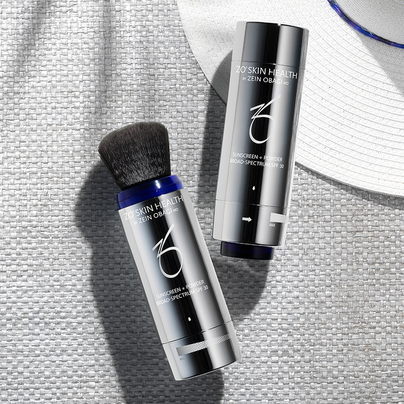 ZO Skin Health Sunscreen + Powder SPF 30 Puder mineralny z filtrem o szerokim spektrum ochrony (kolor Medium) 3 g