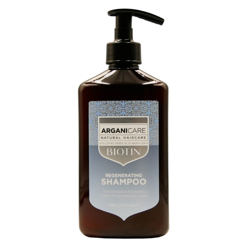 Arganicare Biotin Regenerating Shampoo Szampon wzmacniający z biotyną 400 ml