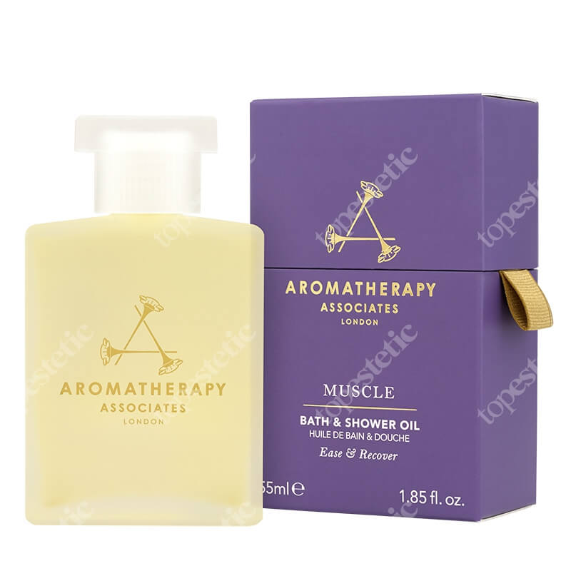 Aromatherapy Associates De-Stress Muscle Bath &amp; Shower Oil Odprężający mięśnie olejek do kąpieli 55 ml