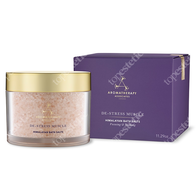 Aromatherapy Associates De-Stress Relax Himalayan Bath Salt Odprężająca mięśnie sól do kąpieli 320 g