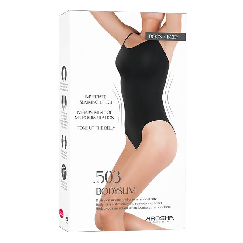 Arosha .503 Body Slim z Dermofibry® Bio Infrared Body rozmiar M/L (kolor nude) 1 szt