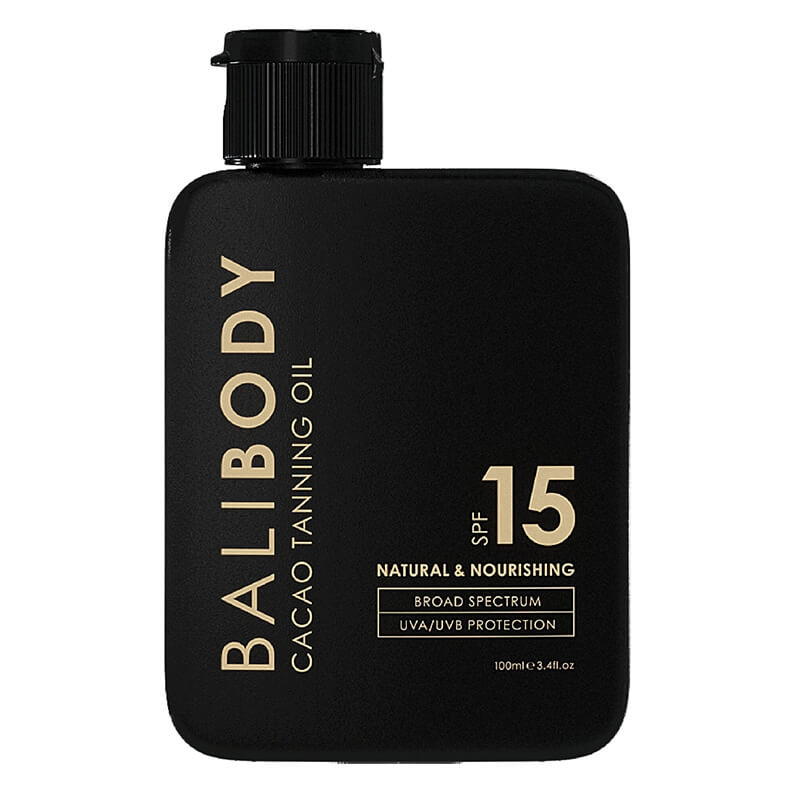 Bali Body Cacao Tanning Oil SPF 15 Olejek do opalania z kakao 100 ml