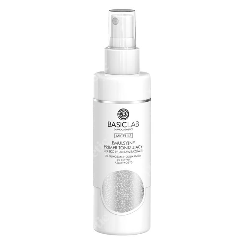 BasicLab Emulsyjny Primer Tonizujący Emulsyjny primer tonizujący do skory ultrawrażliwej 150 ml