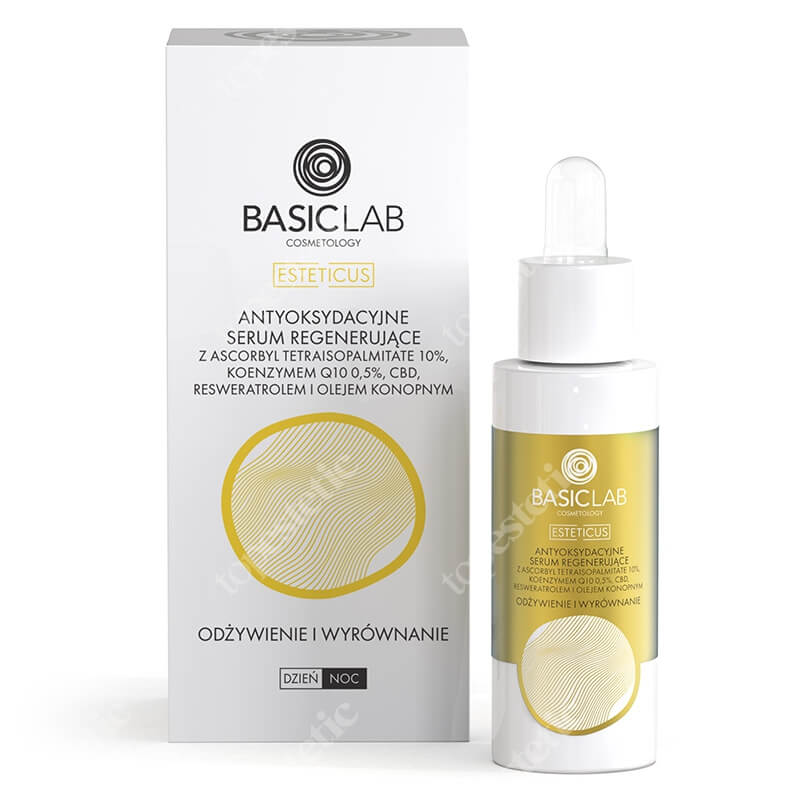 BasicLab Odżywienie i Wyrównanie Antyoksydacyjne serum regenerujące 30 ml