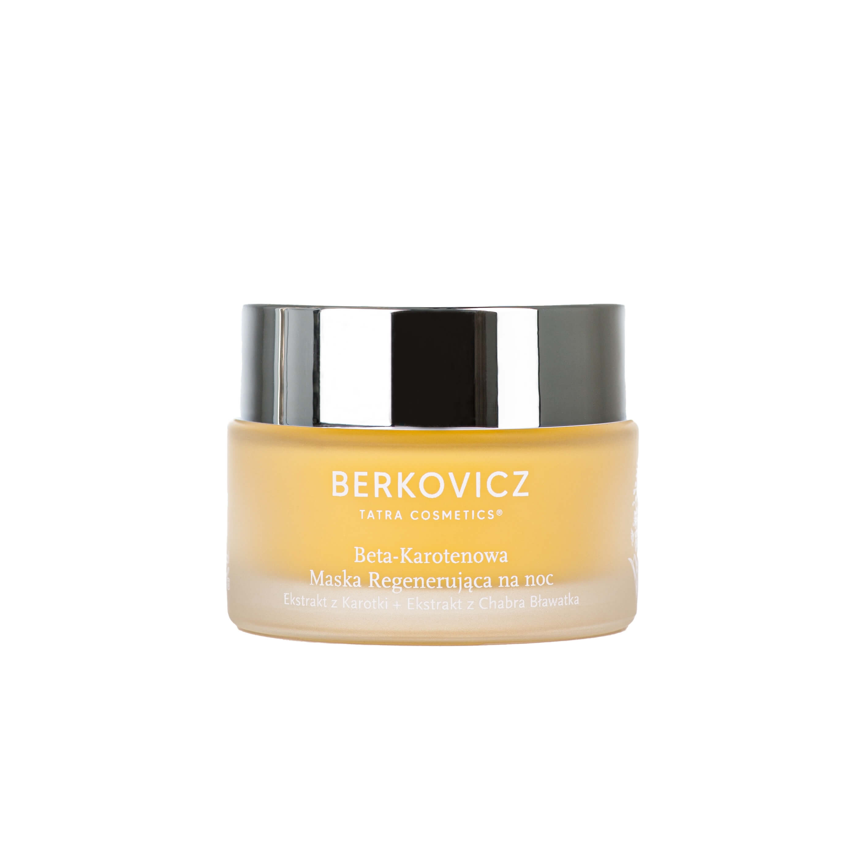 Berkovicz Beta Carotene Regenerating Night Mask Maska regenerująca na noc z beta-karotenem twarz i szyja 50 ml
