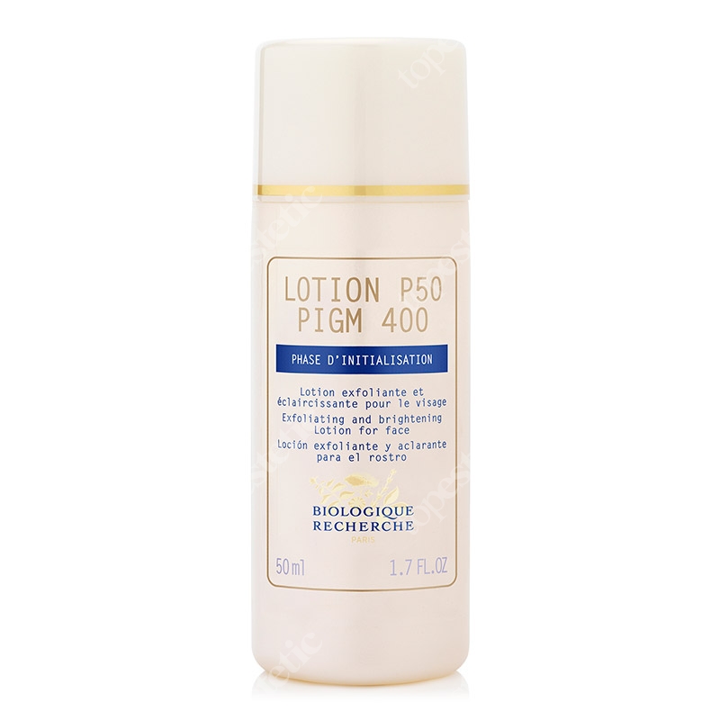 Biologique Recherche Lotion P50 PIGM 400 Złuszczający i rozjaśniający lotion 50 ml