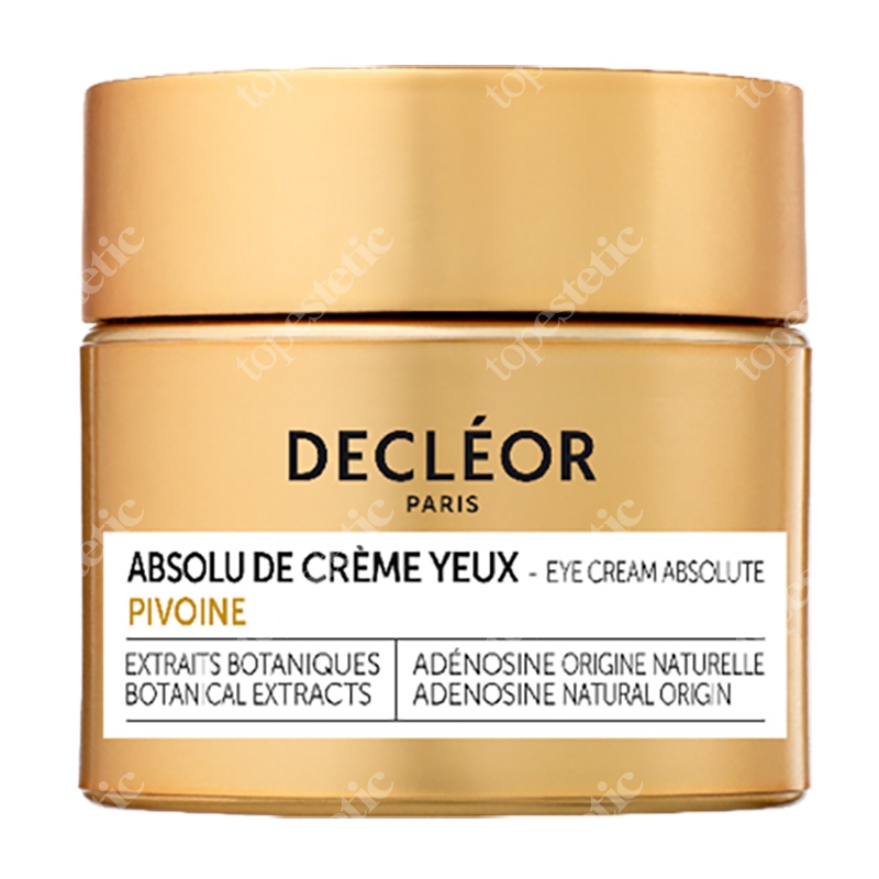 Decleor Energy Concentrate Youth Eye Care Krem pod oczy peonia 15ml