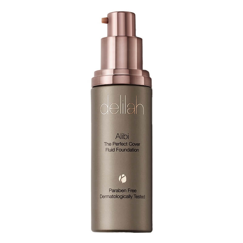 Delilah Alibi The Perfect Cover Fluid Foundation Wodoodporny podkład kryjący (kolor Dune) 30 ml