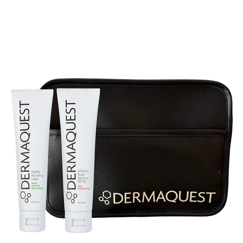 Dermaquest Collagen and Protect Health Duo ZESTAW Peptydowo-przeciwstarzeniowy krem z najwyższą ochroną mineralną 57 ml + Odżywczy krem napinający 56,7 ml