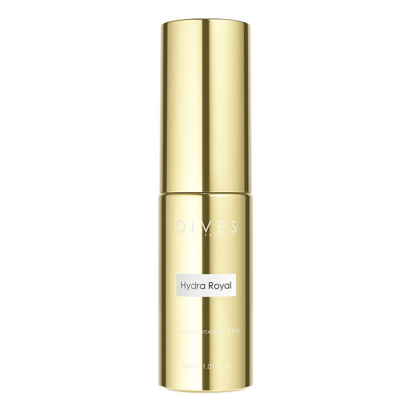 DIVES MED Hydra Royal Exclusive Revitalizing Serum Serum przeciwstarzeniowe z 24-karatowym złotem 30 ml
