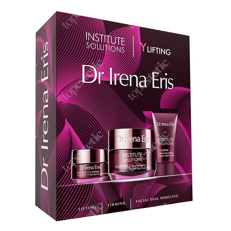 Dr Irena Eris Institute Solutions Y-Lifting New 2025 ZESTAW Krem na dzień 50 ml + Krem na noc 30 ml + Serum w kremie pod oczy 15 ml