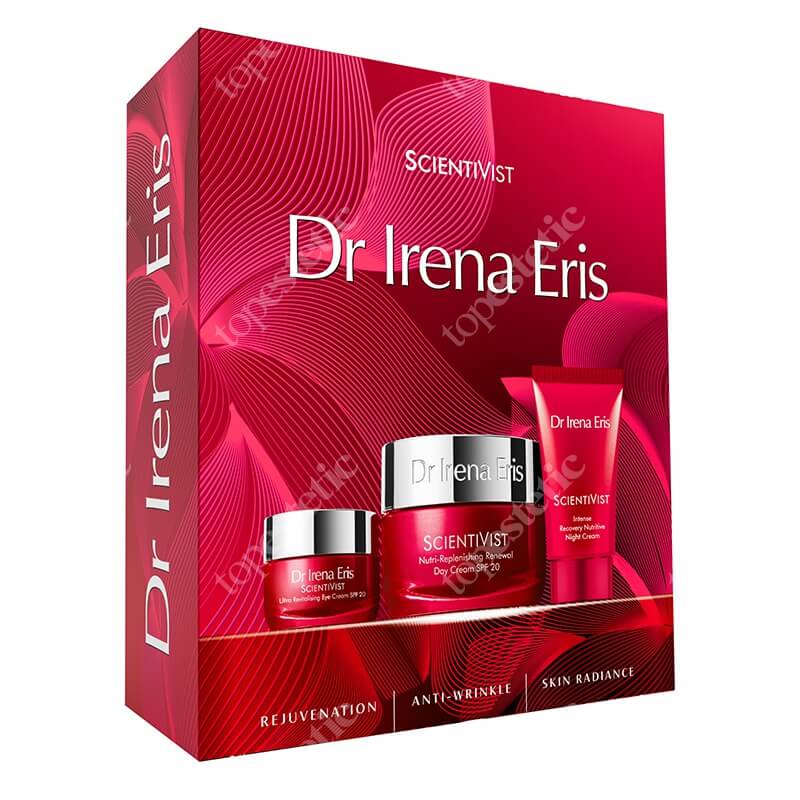 Dr Irena Eris ScientiVist New 2025 ZESTAW Krem na dzień 50 ml + Krem na noc 30 ml + Krem pod oczy 15 ml