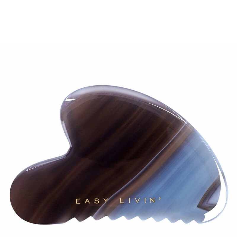 Easy Livin Modelujący kamień Gua Sha Kamień do masażu twarzy z agatu 1 szt