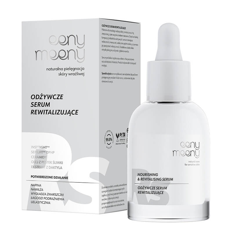 Eeny meeny Odżywcze Serum Rewitalizujące Dla każdego typu skóry 30 ml