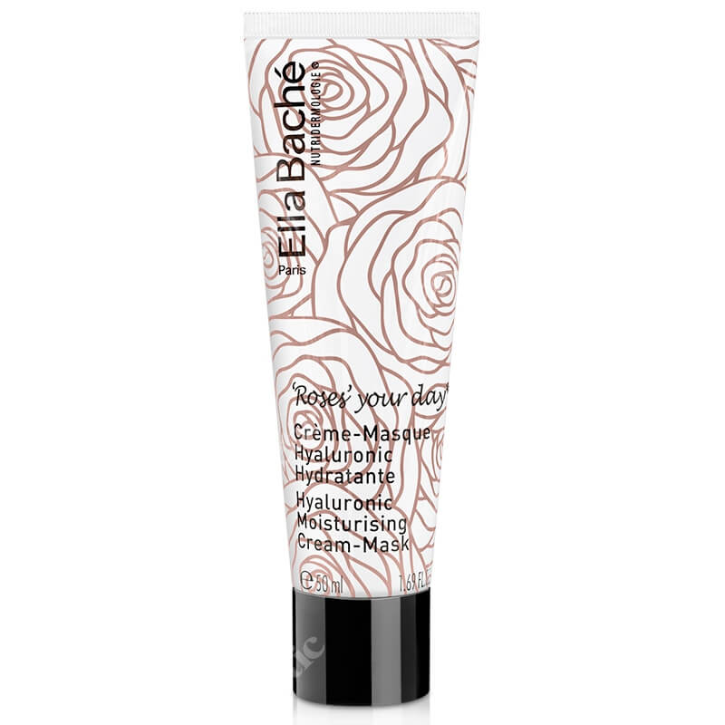 Ella Bache Hyaluronic Moisturising Cream-Mask Roses Hialuronowa maska nawilżająca 50 ml